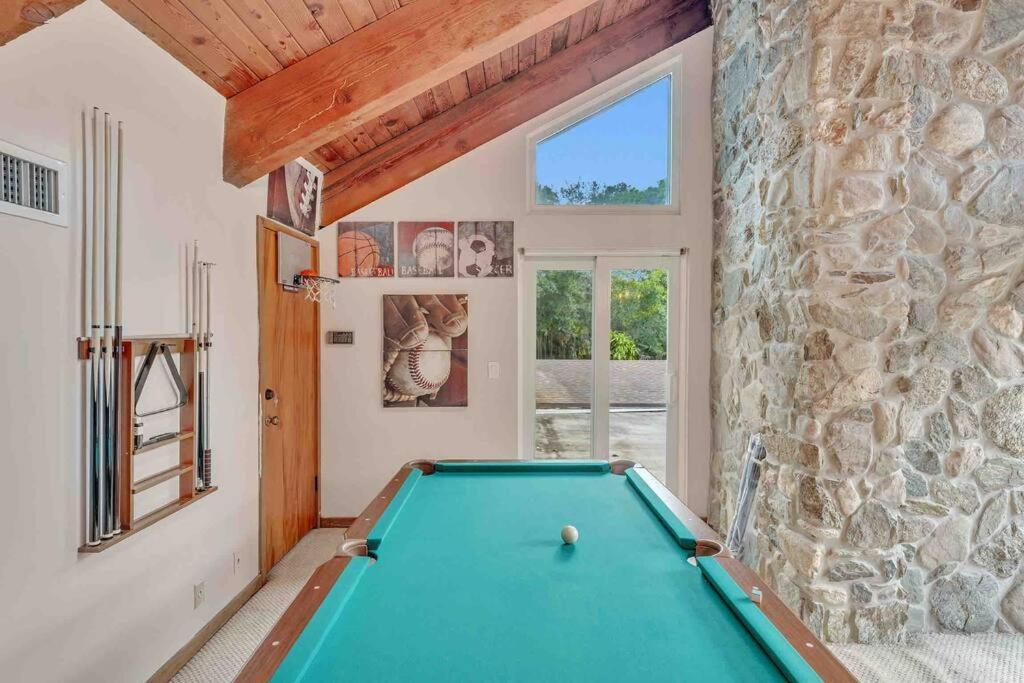 Rare Hidden Getaway Heated Pool 1.5 Acres! Sleeps 16 Villa Форт Лодърдейл Екстериор снимка